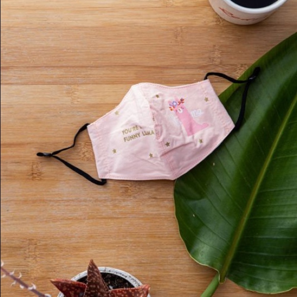 New“ You’re A Funny Llama” Kids Face Mask